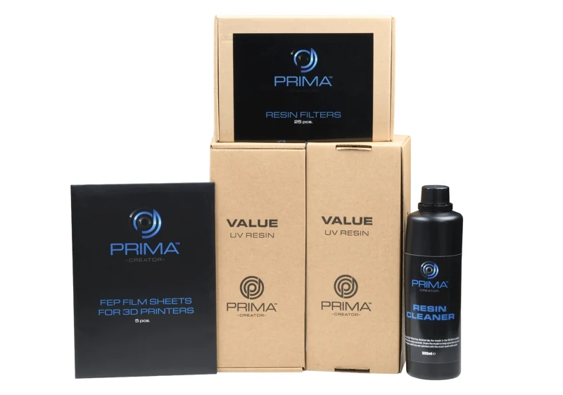 PrimaCreator Starter Kit for Resin Printers Plus